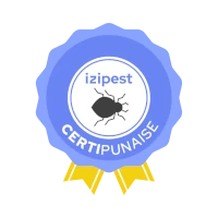 Badge de certification Izipest CertiPunaise